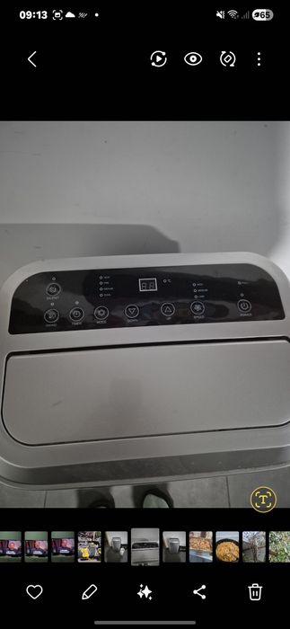 Ar condicionado portátil 12000 Btus usado duas vezes. Motivo mudança