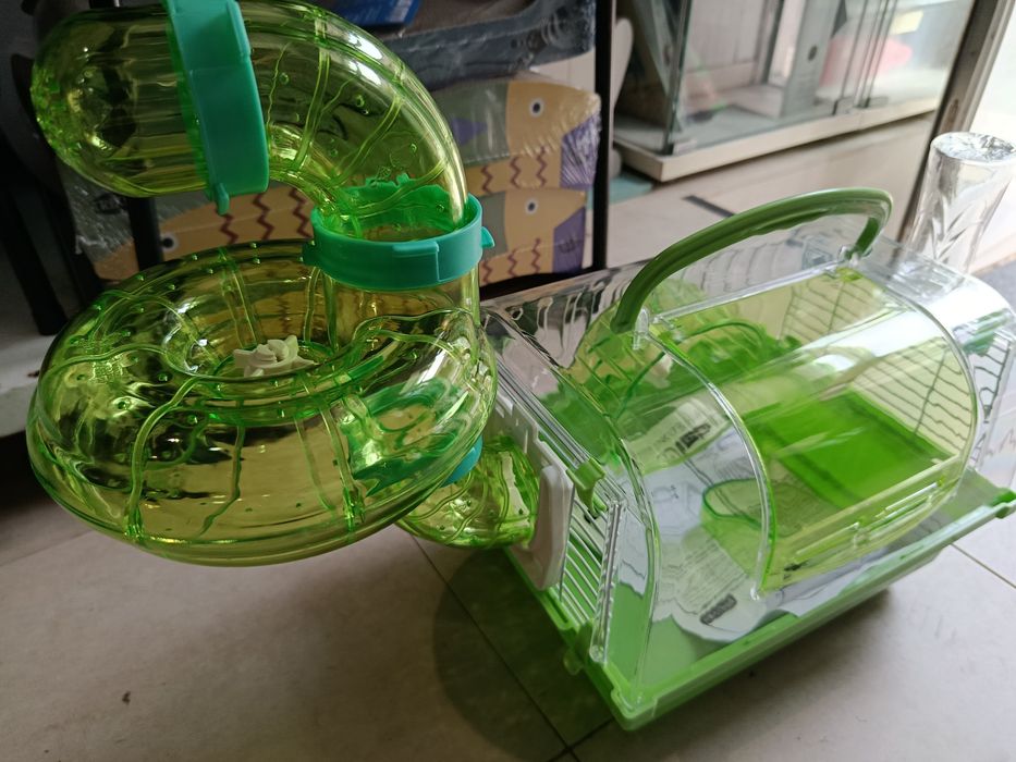 Gaiolas novas + hamster