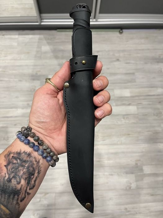 Чехол, ножни для ножа шкіряний (під ваш розмір ножа)