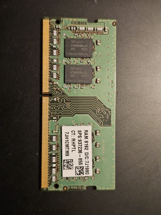 Memória RAM DDR4 8Gb SoDim