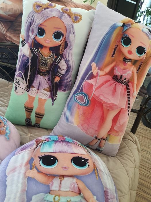 Подушки игрушки лол lol omg