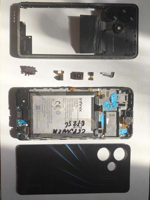 Infinix Hot 30 256 плата и осталное