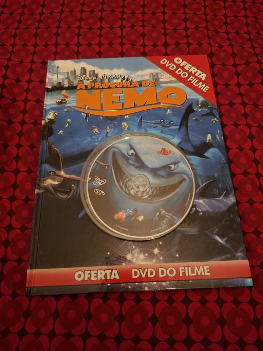 Finding Nemo Movie Book + DVD64586338496771120