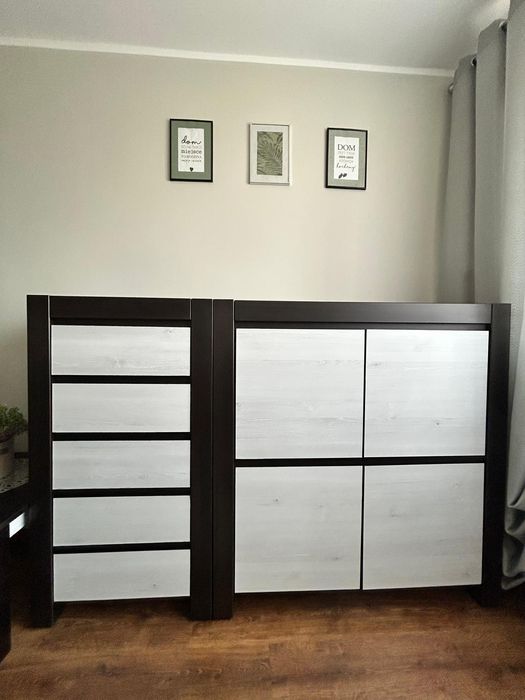 Meble -szafa i dwie komody