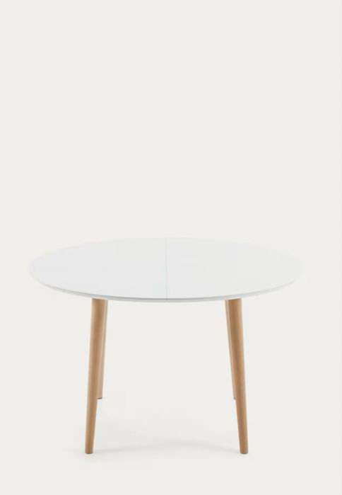 Conjunto Mesa de jantar oval extensivel + 5 cadeiras