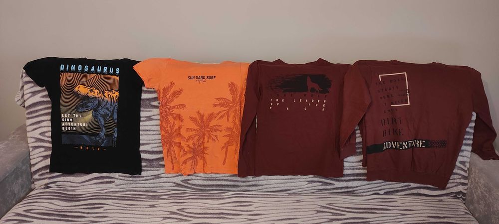 Pakiet ubrań dla chłopca 10-12 lat (Next, Decathlon, h&m, Pepco, etc)