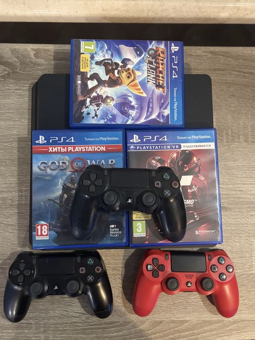 ps4 1 терабайт full complectation