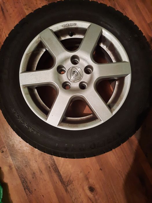 Alufelgi z oponami zimowe