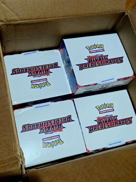 Pokémon booster box rivais Predestinados português