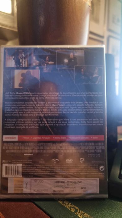 DVD "Reféns" HOSTAGE (Bruce Willis)