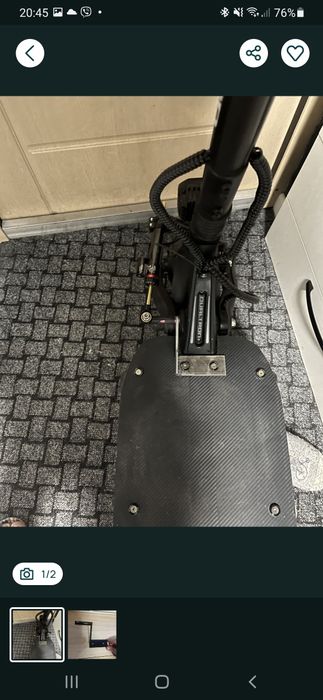 Держатель демпфера для dualtron