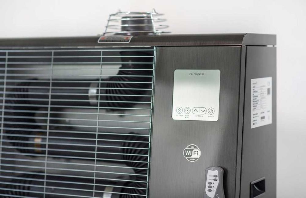 Nagrzewnica olejowa na podczerwień AIRREX AH-200i MOC 13KW WIFI PANEL