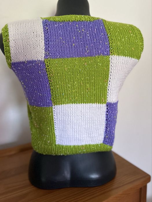 Crop top bolero tricot