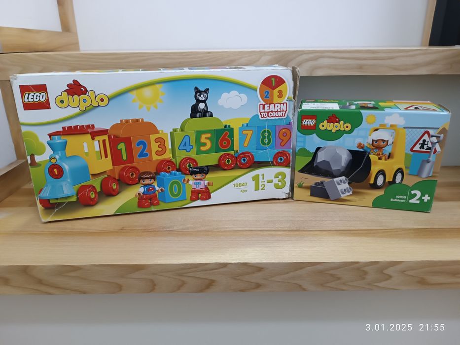 46. 2 zestawy LEGO Duplo 10930 i 10847