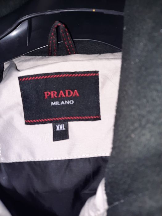 Prada duża męska kurtka puchowa