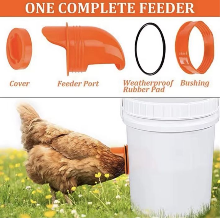 Comedouro automatico para aves | Ler descrição