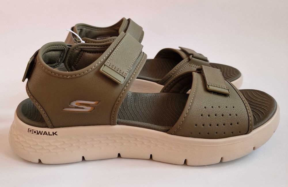 Skechers goga mat sandały męskie khaki 43