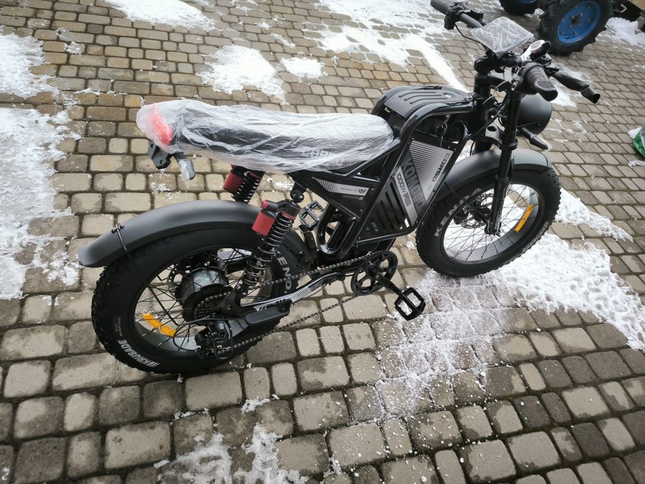 Електровелосипед електрофетбайк Corso Komodo Pro 20" дюймів рама стале
