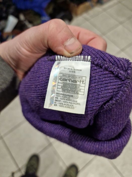 Czapka Carhartt zimowa ocieplena lekka