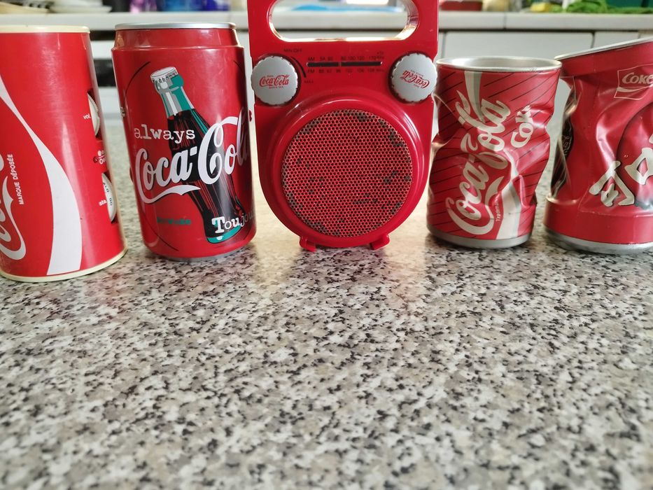 colecção oficial rádios coca cola