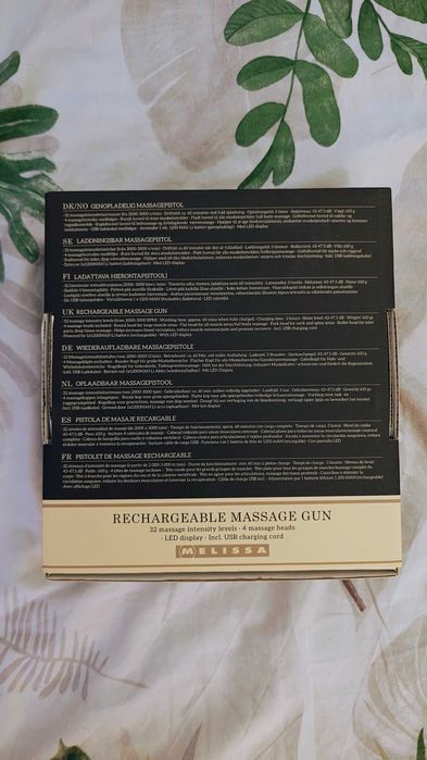 Massage gun Pistolet do masażu mięśni MELISSA