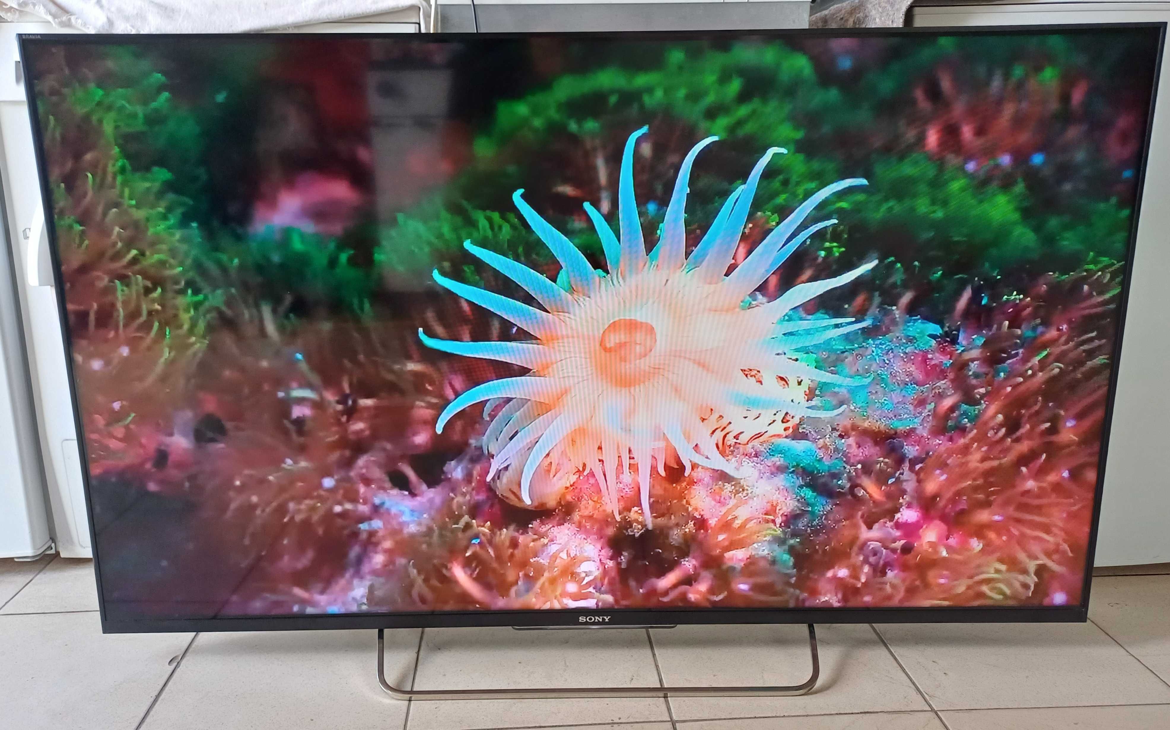 Телевизор 55 дюймов Сони Sony KDL-55W805C Smart TV 3D Wi-Fi Т2 тюнер ...