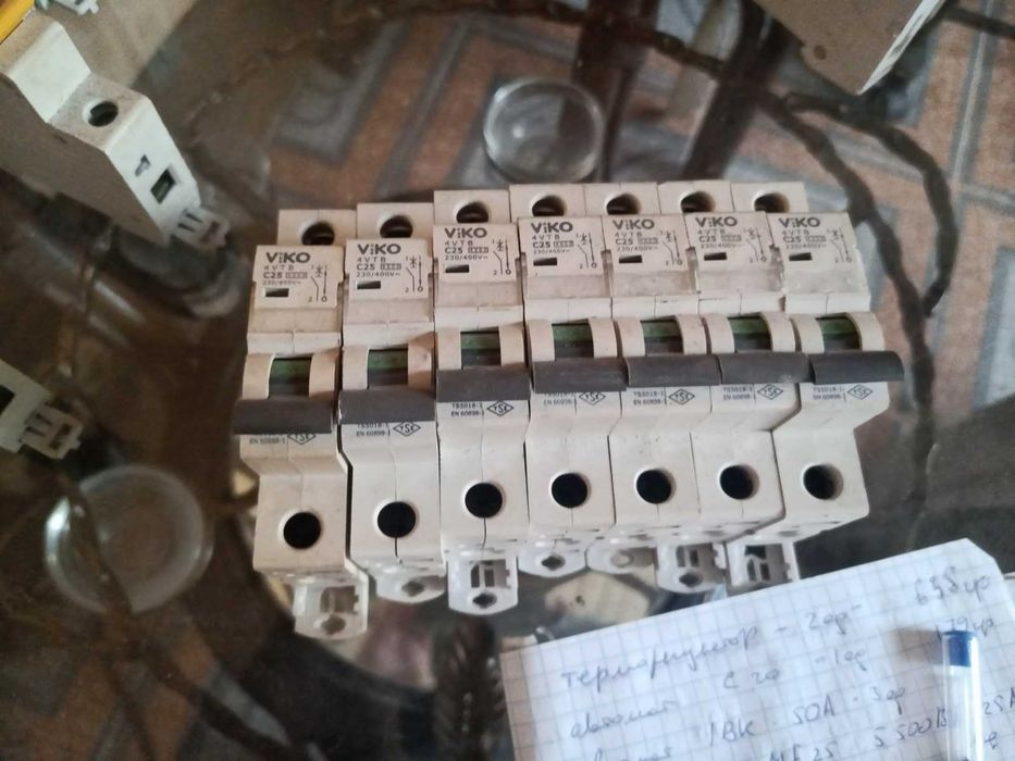 Пристрій захисного відключення (ПЗВ) ВД1-63 2Р 50А 30мА IEK, б\у