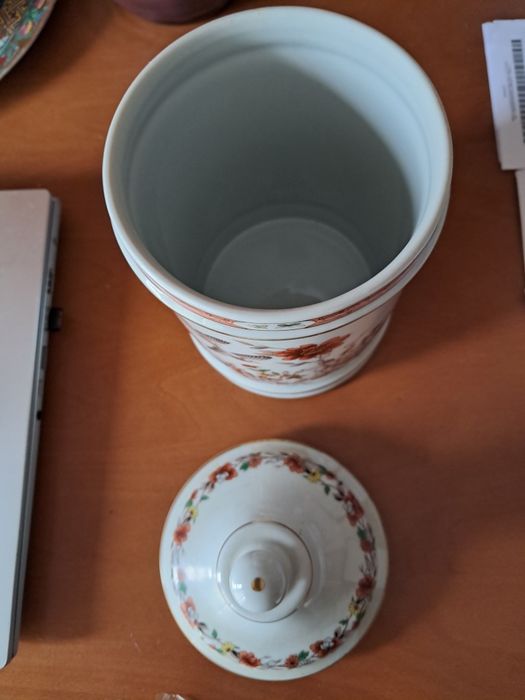 Pote da vista alegre decoração magnólia