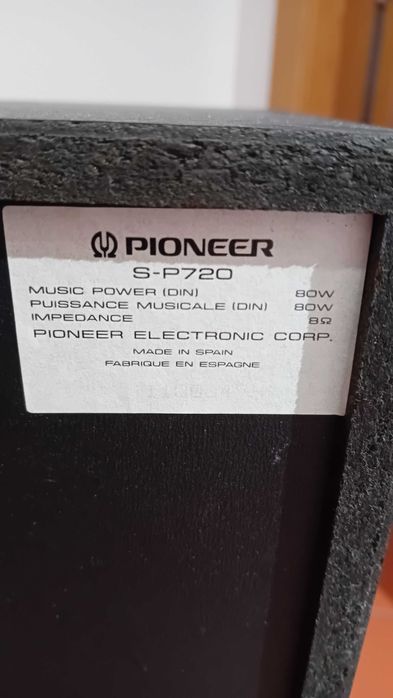 Vendo colunas de som PIONEER