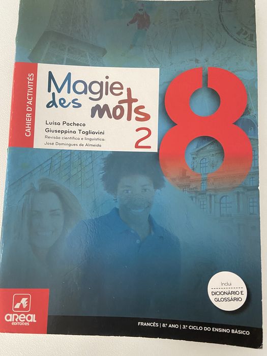 Caderno de atividades de Francês Magie des mots 8 ano