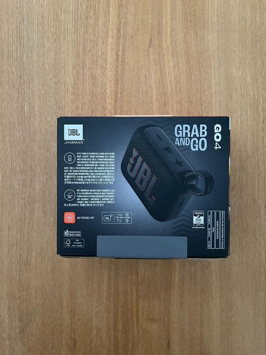 Coluna bluetooth JBL GO 4 preto