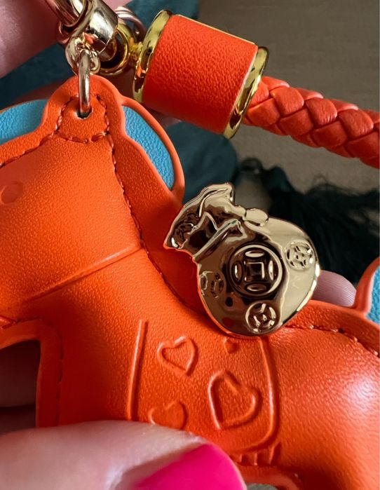 Брелок лошадка на сумку ключи