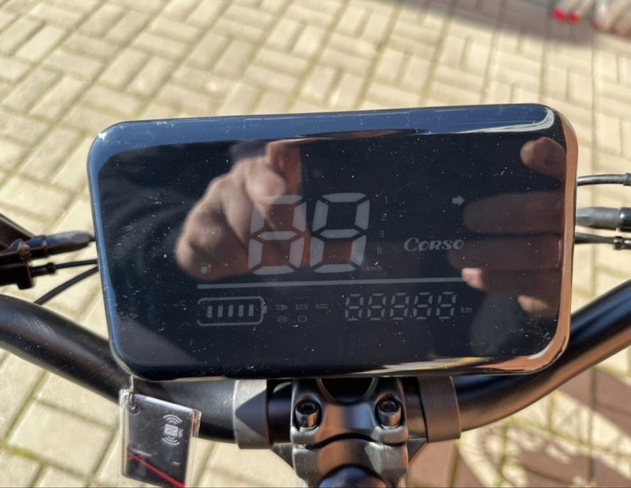 ‼️Доставка безкоштовна‼️фетбайк Корсо Комодо1000-1200W/60/21a
