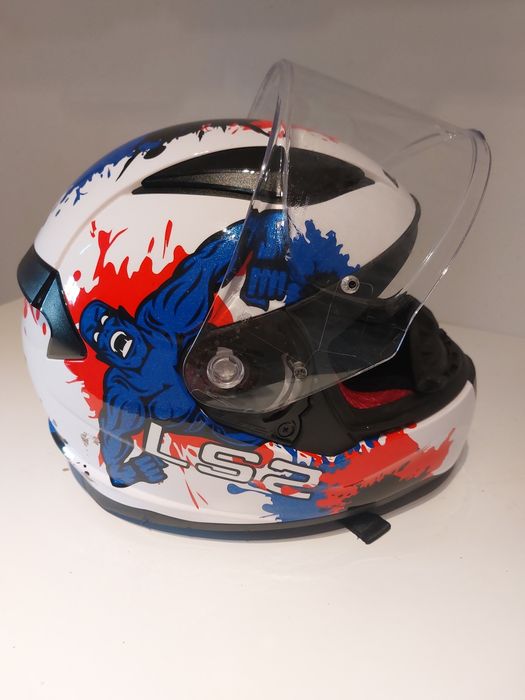 Capacete moto criança