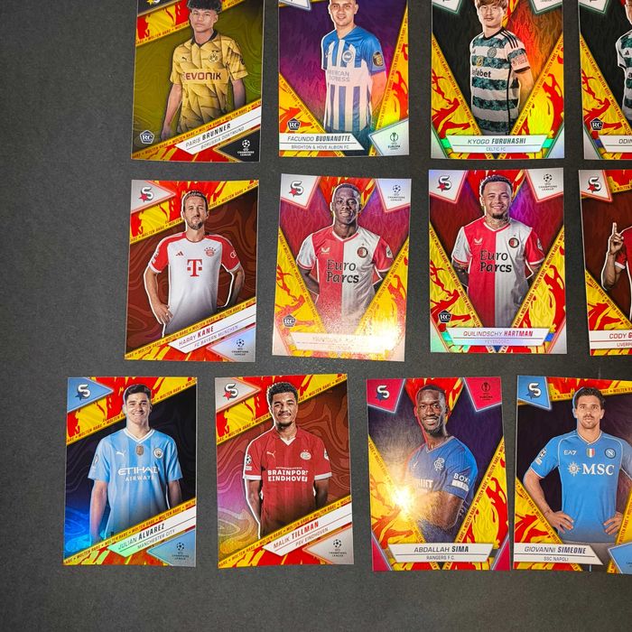 Cartas Molten Rare Topps Superstars 2024