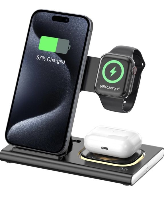 Aimtel 3 w 1 składana stacja ładująca