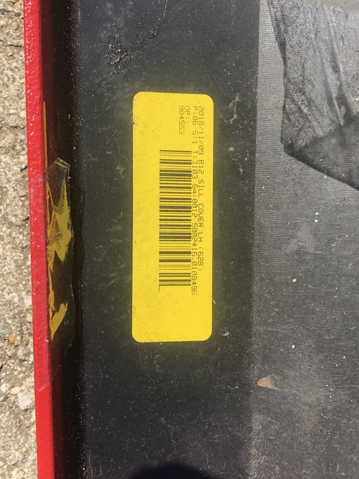 Embaladeira esquerda usada para Nissan Leaf ZE1