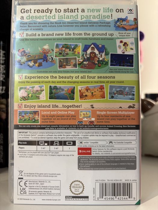 animal crossing new horizons na nintendo switch