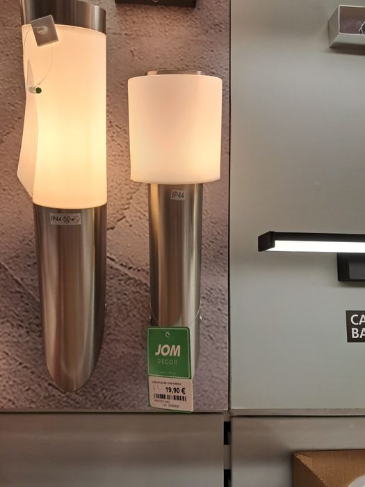 Candeeiros de parede exterior