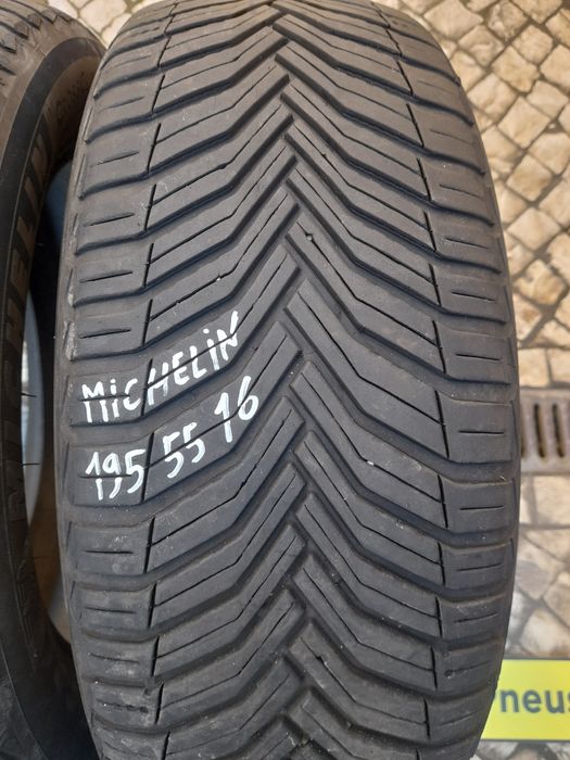 Pneus 195/55R16 Michelin e GoodYear
