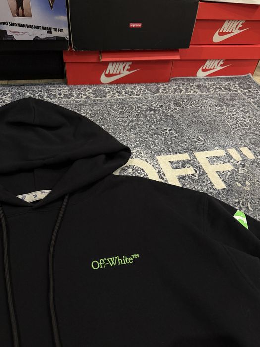 Кофта худи off white moon cam