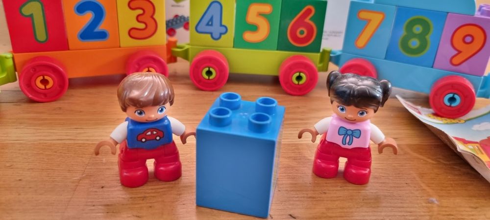 Lego duplo 10847 klocki ciuchcia pociąg z cyframi
