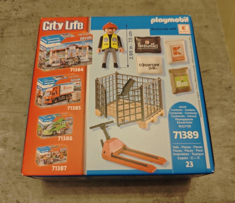 Playmobil 71389 wózek widłowy