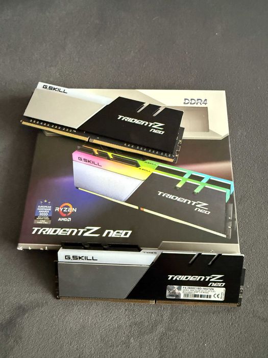 ddr4 2x8 gskill trident z - купить комплектующие для ПК - Цена на