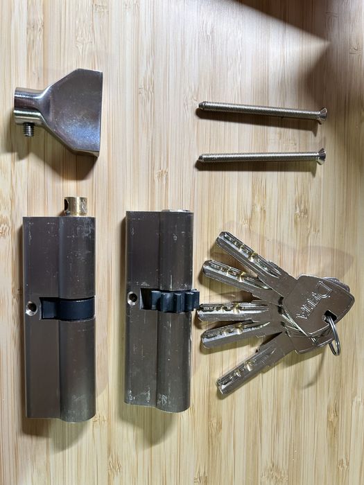 Wkładki 1 klucza do Zamka Delta Zewnętrzne