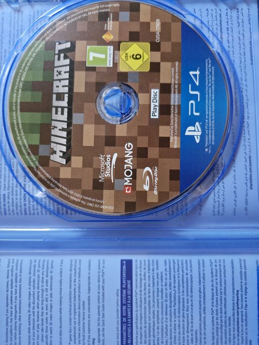 Minecraft gra na PS4