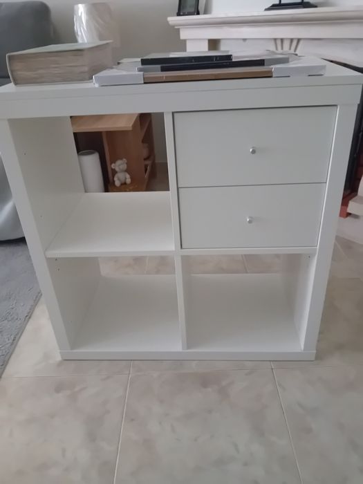Movel ikea kalax ,com 2 gavetas