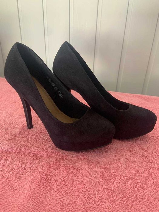 Sapatos Senhora Pretos camurça, Pimkie