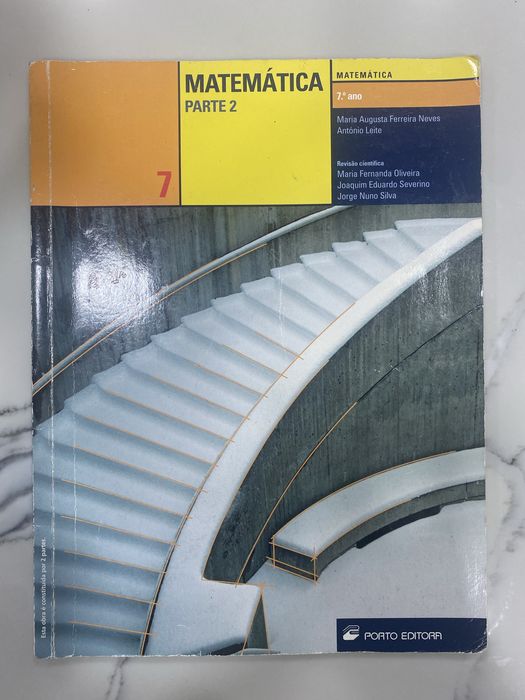 Livro de matematica 7 ano Porto Editora