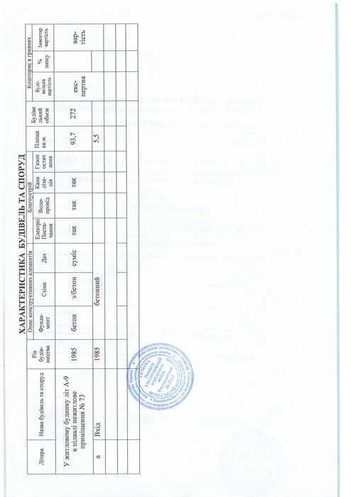 підвальні нежитлове приміщення 99,2 кв., м.Дніпро, вул. 20-річчя Перемоги 35